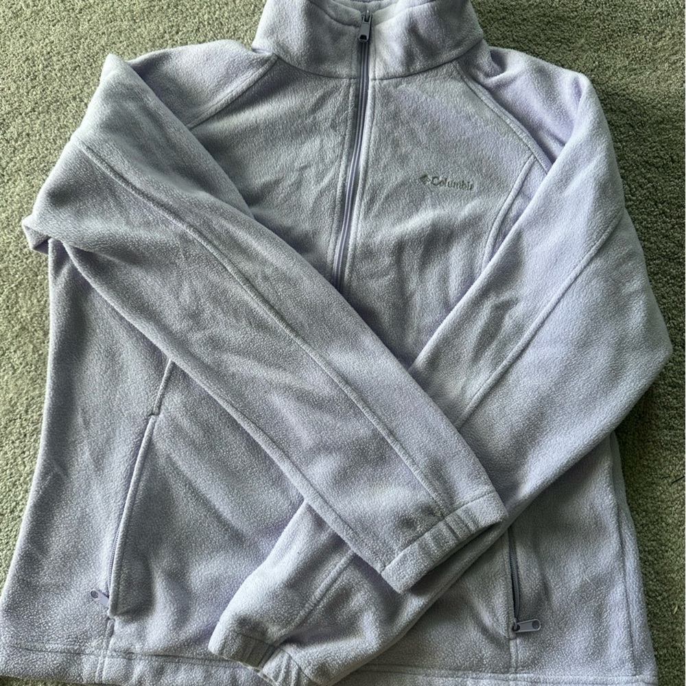 Columbia Lavender Fleece Jacket